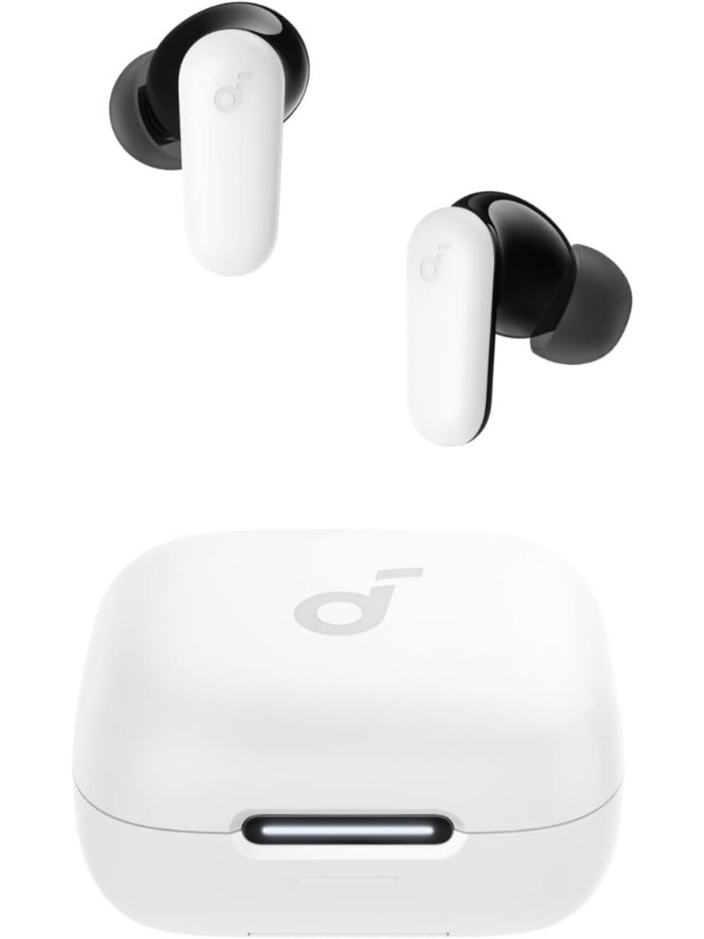 Wireless White Anker Noise Cancelling 45H Playtime IP54 Bluetooth 5.4 Earbud
